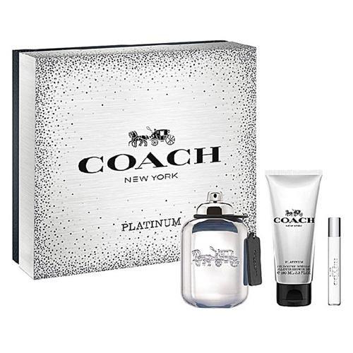 Coach Platinum EDP 100ml Gift Set For Men - Thescentsstore